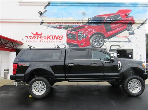Ford F250 Leer 100xl And Roof Racks Topperking Topperking