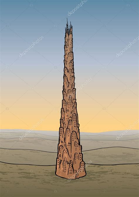 Tower Of Babel — Stock Vector © Robodread 12012303