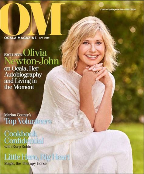 Olivia Newton John Olivia Newton John Olivia City Magazine