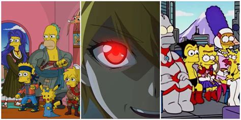Best Anime References In The Simpsons