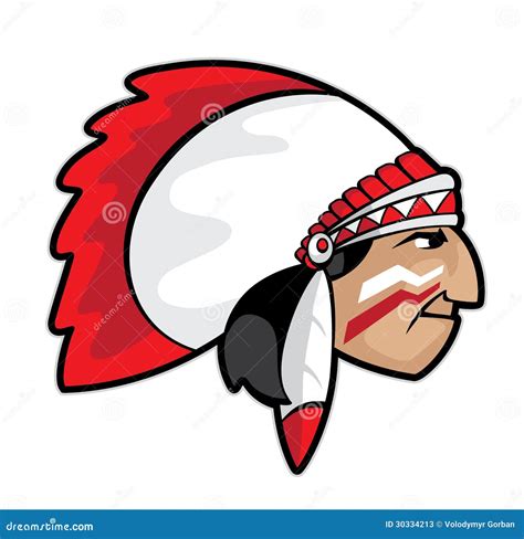 Indian Mascot Stock Photos Image 30334213