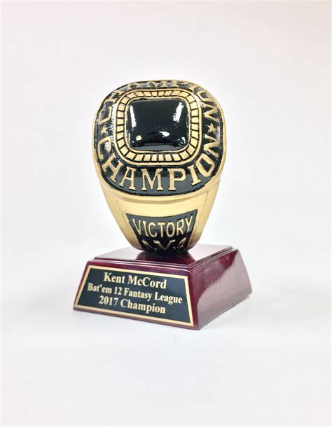 425″ Championship Ring Season Trophy Best Trophies And Awards