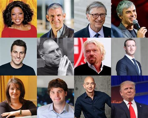 30 Of The Most Influential And Famous Entrepreneurs From All Over The