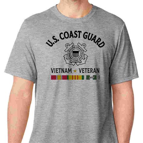 Vietnam Combat Veteran T Shirt With Three Ribbons