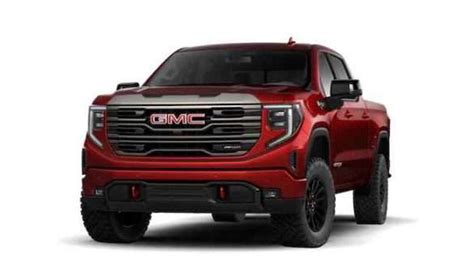 2022 Gmc Sierra 1500 Trim Levels And Standard Features