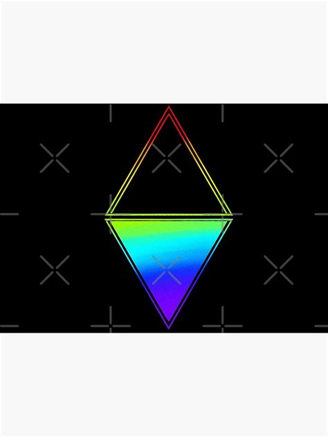 Set It Off Duality Diamond Rainbow Poster By Chloeneko Redbubble