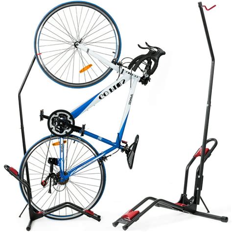 Bike Floor Stand Bike Rack Stand For Verticalhorizontal Indoor Bike