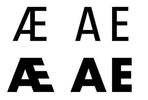 365typo: Designing the letter Æ