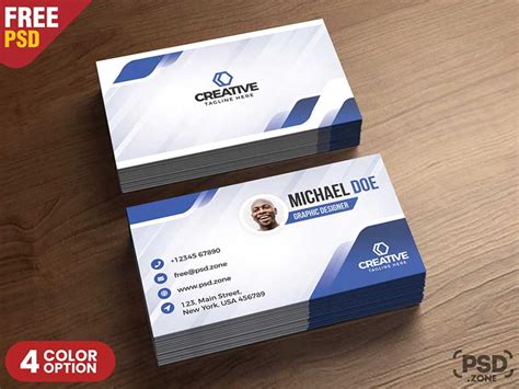 Fotor's business card maker allows you design customized business card online easily and quickly. Modern Business Cards Design PSD - GraphicSlot
