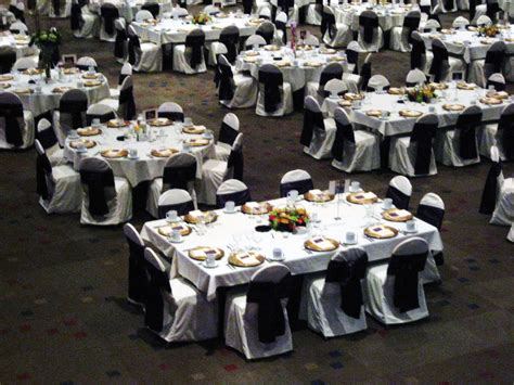 How To Set Up Round Tables In Banquet Wedding Reception Rectangle