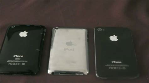 Iphone 4 Vs Ipod Touch 4 2010 Vs Iphone 3gs Video And Sound Quality