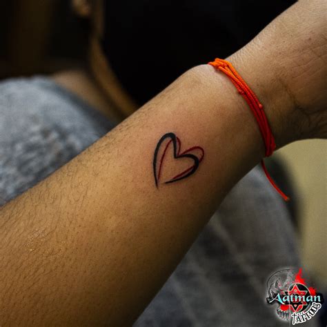 Update More Than 70 Red Heart Tattoo Ineteachers