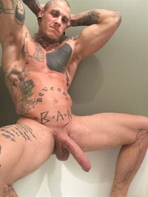 Hot Tattooed Stud Bo Sinns Huge Cock Bareback Pounds Hot Sex Picture