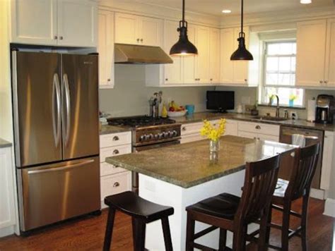 Shape kitchen island bench warehouse shaped. L shaped kitchen with island bench | Kitchen remodel small ...