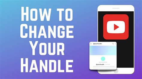 How To Change Youtube Handle On Phone Or Desktop In 2024 Youtube