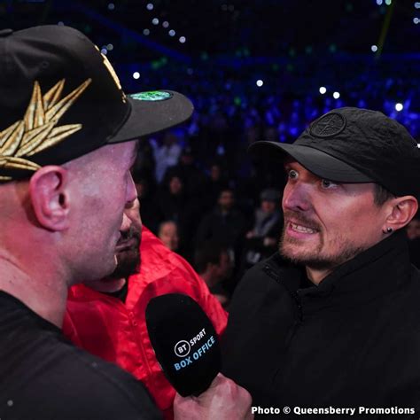 Tyson Fury Stare Down With Oleksandr Usyk A Harbinger Latest Boxing News