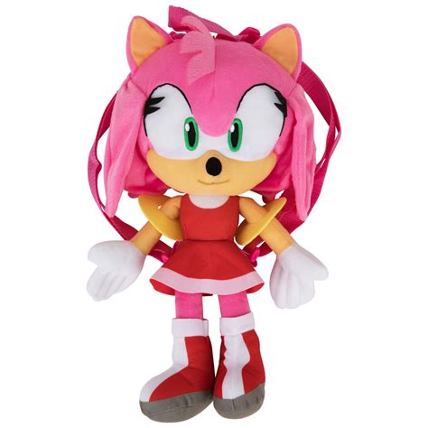 Sonic 862133 16 In Sonic The Hedgehog Amy Plush Backpack