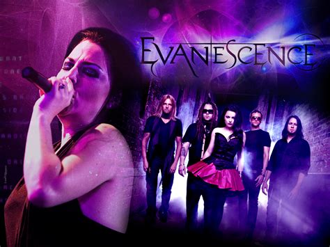 Концерт группы Evanescence обои для рабочего стола картинки фото
