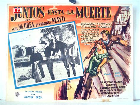 Juntos Hasta La Muerte Movie Poster Colorado Territory Movie Poster