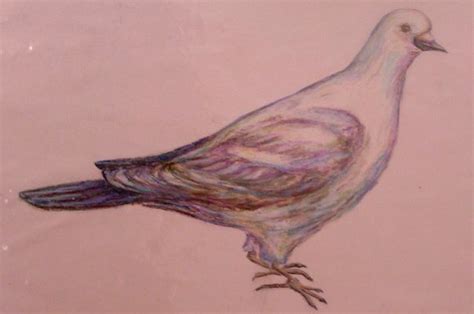 Hecho con ceras blandas Manley Paloma | Dibujos, Arte