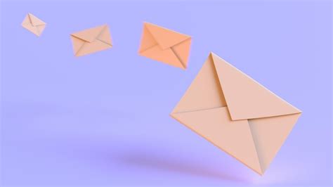 Premium Photo Flying Envelopes With Letters Fast Delivery Of Messages To Email Mass Mailing Or