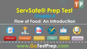 A 2 inches (5 centimeters) b 4 inches (10 centimeters) c 5. ServSafe Test Question Answers (Flow of Food) 7th Edition