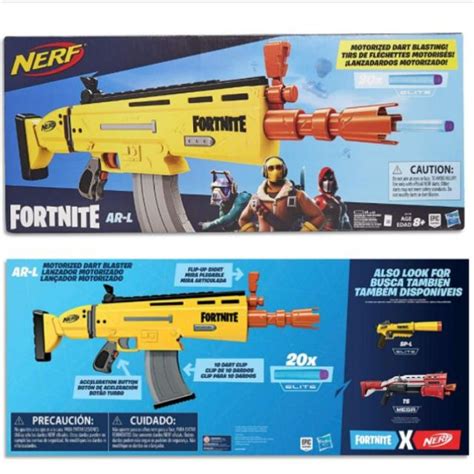 To learn more about nerf fortnite blasters, check out these featured videos. Fortnite AR-L Scar Nerf Elite Blaster Motorized Gun 20 ...