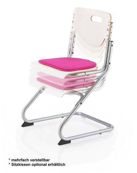 Einige schreibtischmodelle haben auch ein farbiges gestell bzw. Kettler Kinderstuhl Chair Plus silber weiß