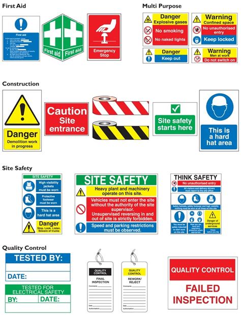 Fire Safety And General Warning Signs Dotgroup