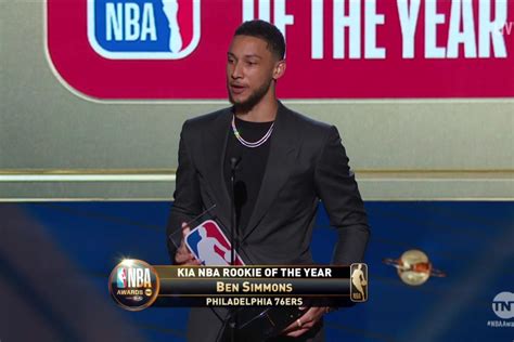 Ben Simmons Wins 2018 Nba Rookie Of The Year