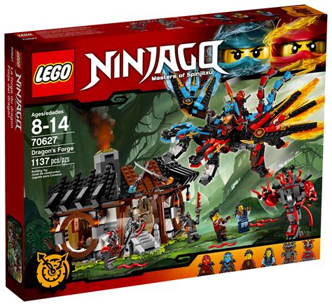 Lego Ninjago 70627 Pas Cher La Forge Du Dragon