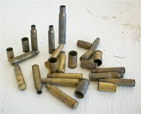 Brass Gun Shell Casing Spent Brass Shells By Salvagenation