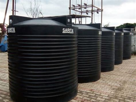 Black Isi Mark Plastic Water Storage Tank At Best Price In Indore
