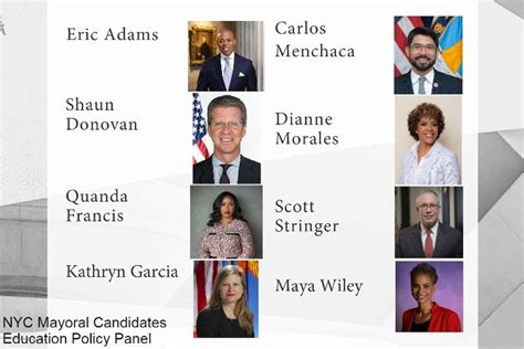 Mayoral candidates eric adams, kathryn garcia, and andrew yang. NYC Mayoral Candidates Education Policy Panel | Columbia ...