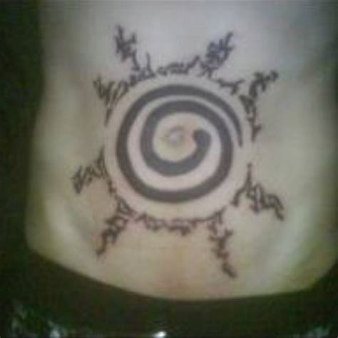 Naruto Seal Tattoos Belly Tattoos Belly Tattoo