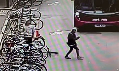 Cctv Captures Shocking Moment Would Be Bike Thief In Cambridge