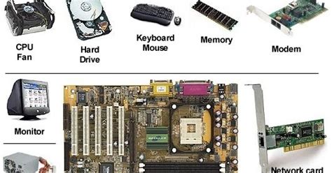 Computer Science And Engineering Basic Computer Hardware Chart