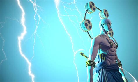 Download One Piece Enel In His Thunder God Form Wallpaper