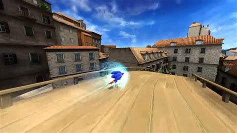 Sonic Speeding Through Rooftop Run By L Dawg211 On Deviantart