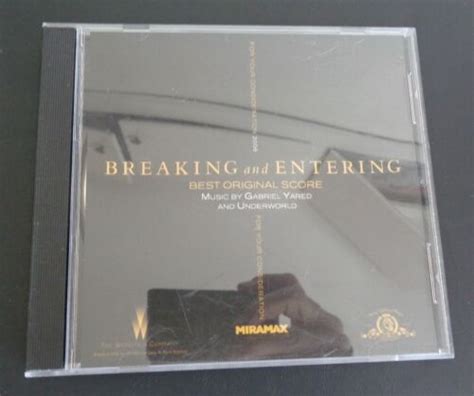breaking and entering for your consideration fyc best original score cd promo ebay