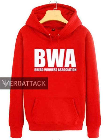 Are you looking to get in touch with bread winners' association for commercial opportunities ? BWA bread winners association red color Hoodies