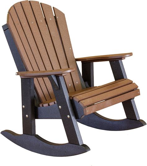 Wildridge Outdoor Poly Adirondack Rocking Chair Rocking Furniture