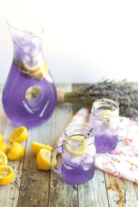Sparkling Lavender Lemonade Healthy Food Ideas