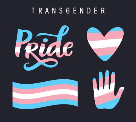 500 Transgender Flag With Symbol Illustrations Royalty Free Vector