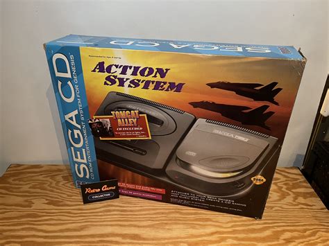 Sega Cd Console Tomcat Alley Action System Pack Cib Ntsc Retro Game