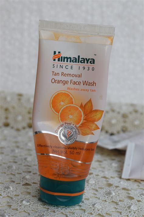 Himalaya Herbals Tan Removal Orange Face Wash Scrub Peel Off Mask