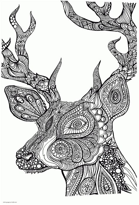 Deer Coloring Page Printable