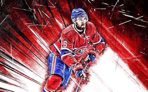 Download Wallpapers 4k Shea Weber Grunge Art Montreal Canadiens Nhl