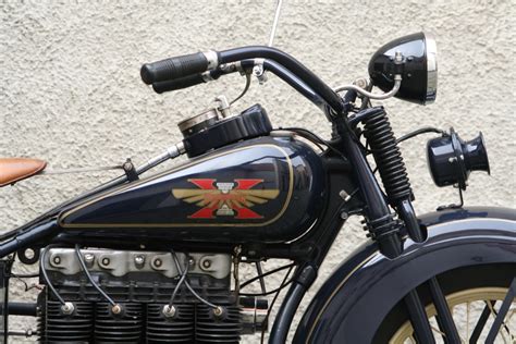 Motomania Motors Details 1929 Henderson Kj 1300cc 4 Cyl Ioe