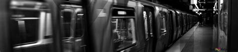 New York City Underground Subway Train 4k Wallpaper Download
